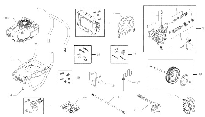 Craftsman Pressure Washer 580752270 Parts